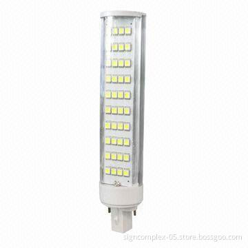 G24 LED Bulb, Using Mature Technology, Stable, Fully RoHS Directive-compliant, 9W Power Consumption